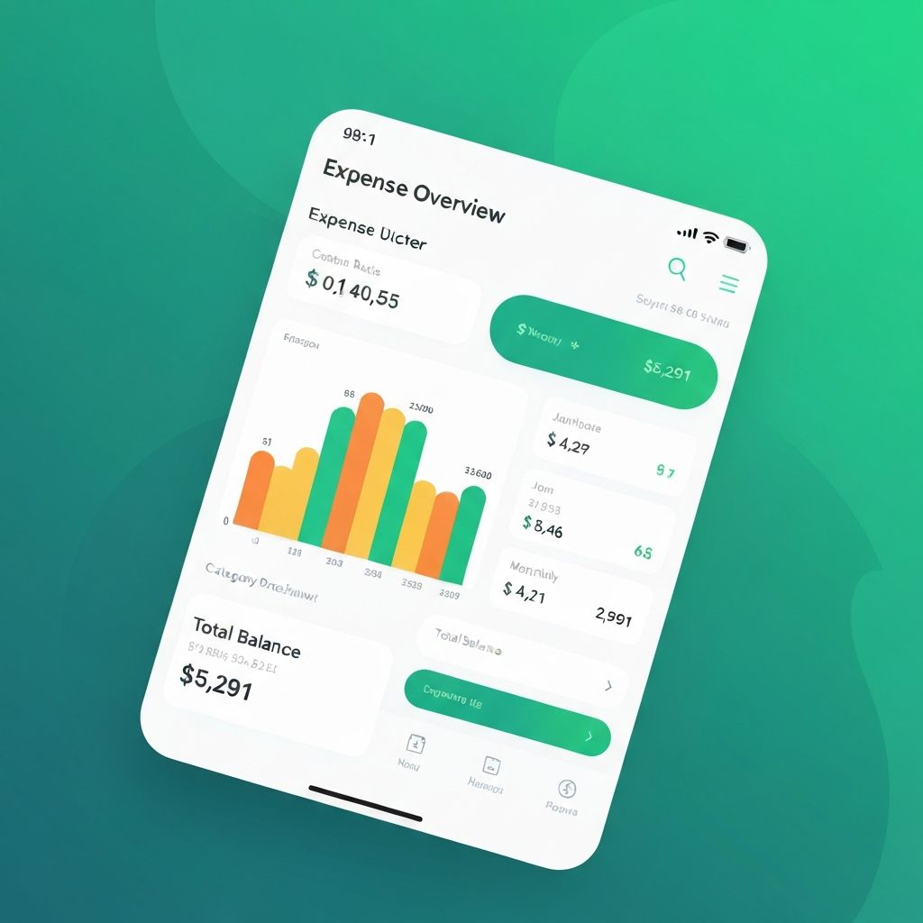 Dashboard Overview - Track all expenses at a glance
